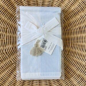 NEW Serena & Lily Gingham Percale Standard Pillow Sham-Sky Blue
